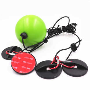 悬挂式拳击速度球家庭身解压拳击反应训练球头戴式二合一免打孔
