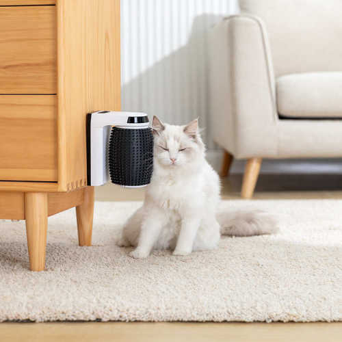 宠物智能自动猫刷墙角蹭毛刷猫咪按摩挠痒刷去浮毛猫咪按摩器