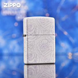 打火机zippo 暗夜玫瑰 煤油火机火机个性创意送男友