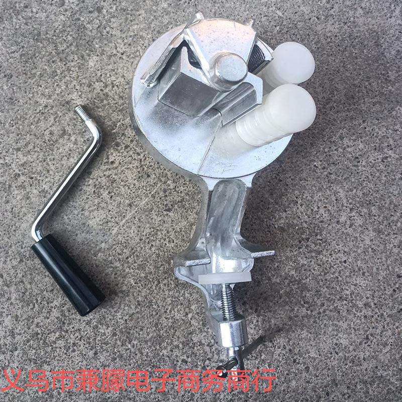 小型家用彩色玉米手动手摇压面制蝴蝶面意大利面条机面片机