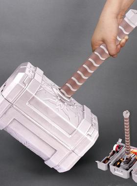 日常多功能维修手提家用雷神之锤收纳盒折叠五金套装箱子电工具箱