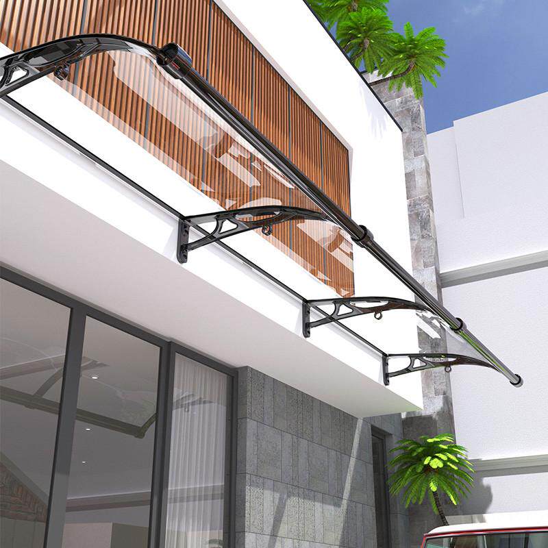 雨棚屋檐家用无声窗户遮阳阳台雨搭遮雨挡板挡雨户外防雨雨篷加厚