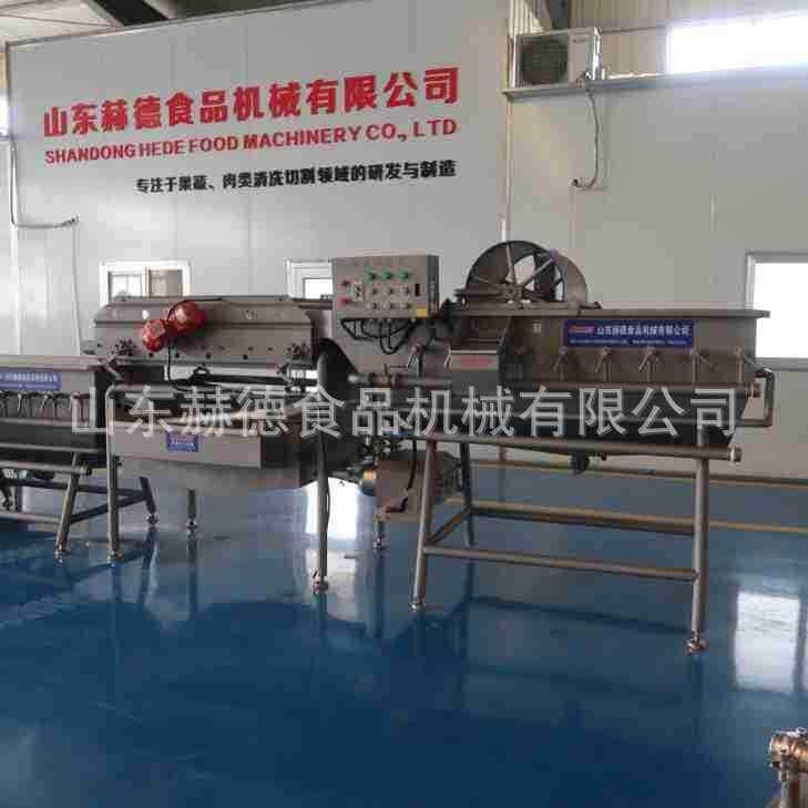 现货涡流振动清洗机 全套净菜加工流水线 免洗梅干菜旋流清洗机