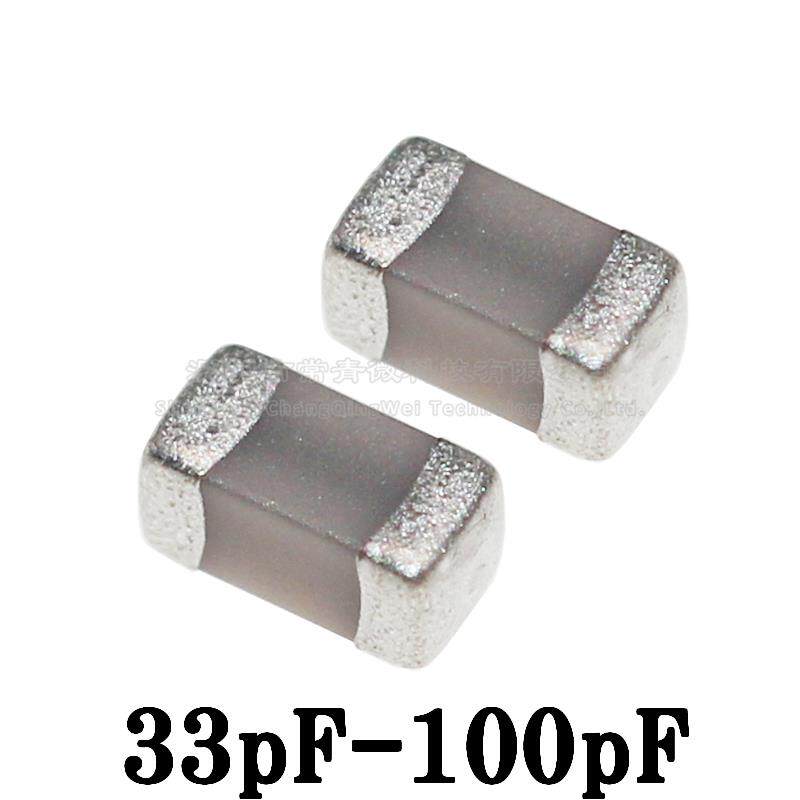 0603贴片电容 36pF 39 43 47 51 56 62 68 75 82 91 100PF P 101J
