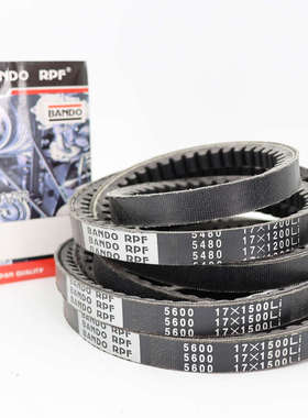 进口阪东BANDO RPF三角带17X700Li/710/730/745/760/770/785皮带