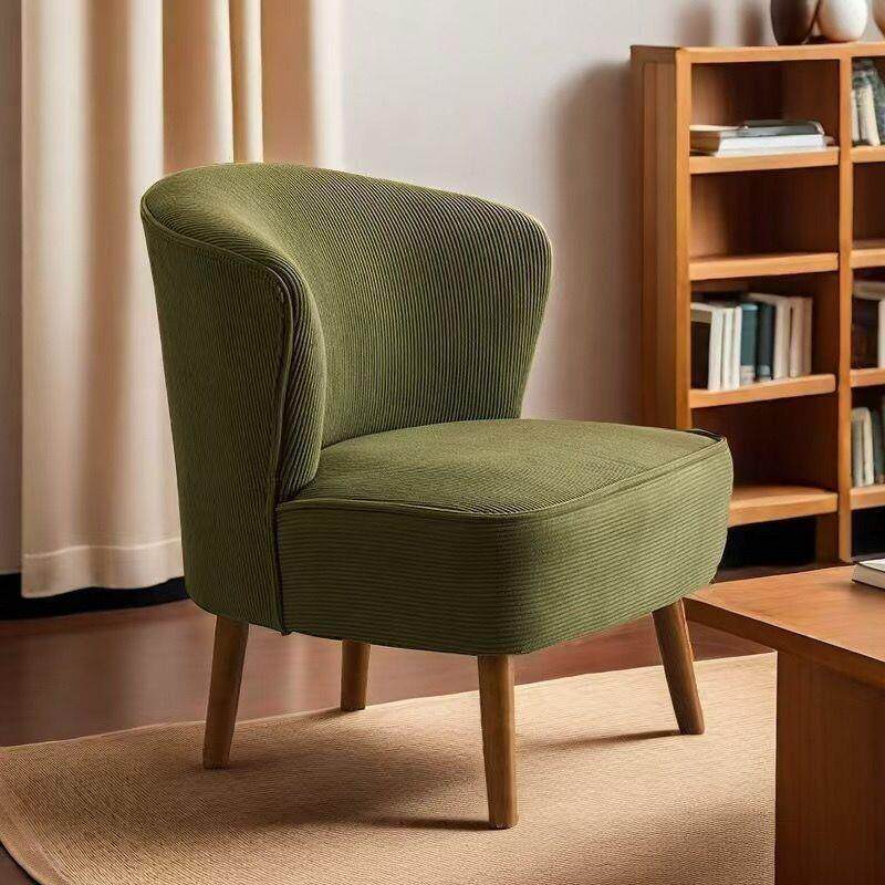 北欧轻奢单人沙发椅网红小户型家用客厅休闲洽谈接待组合老虎