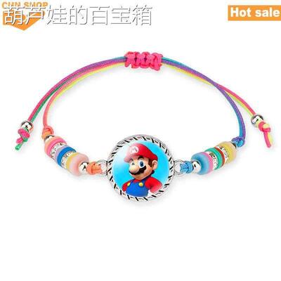 Super Mario Bros Brlet Colorful woven rope brlets