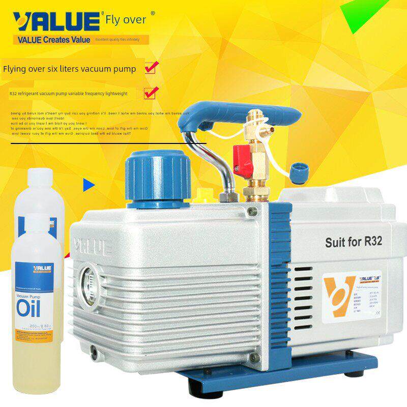 飞跃真空泵六升维修R32气泵汽车中央空调高真空防爆真空泵