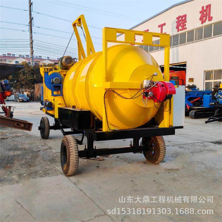 高速公路养护修补移动式沥青砼拌合机小型沥青搅拌站