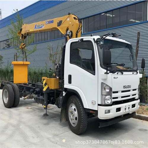 随车吊徐工  6吨  5吨 五十铃 随车起重运输车 厂家KV100 ISUZU