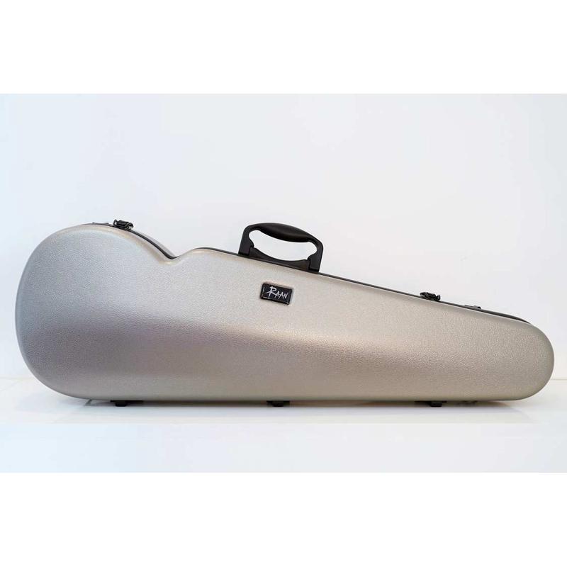 台湾RAAN小提琴盒防刮防震彩色升级通用PC合金减压背带擦琴盖琴布