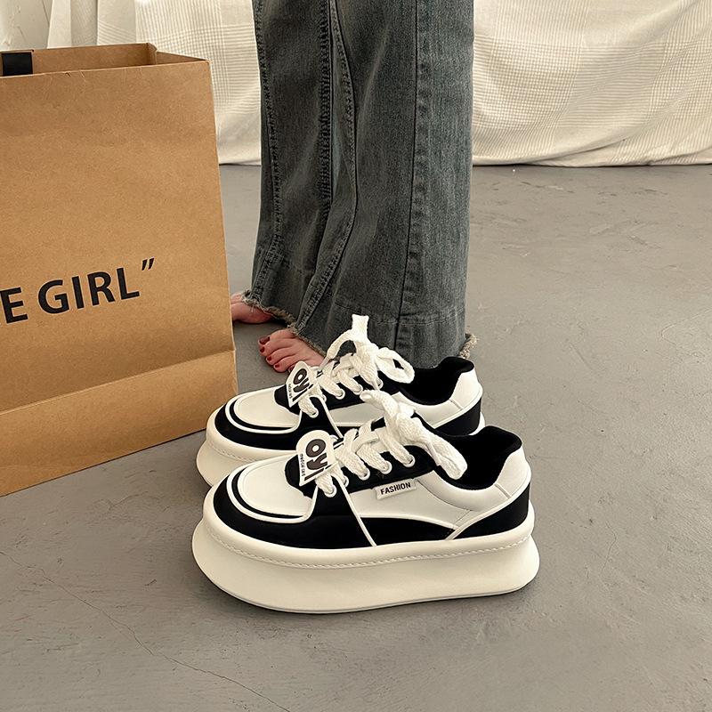 运动鞋松糕小白百搭小众老爹鞋