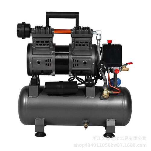 DX13-01A 1300W -9L 无油静音电气泵电动小型便携空气压缩机木工