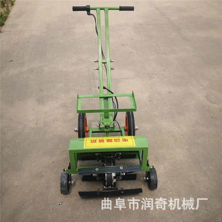 电动除草机小型开沟工具松土割草锄地手推式大功率充电式微耕机