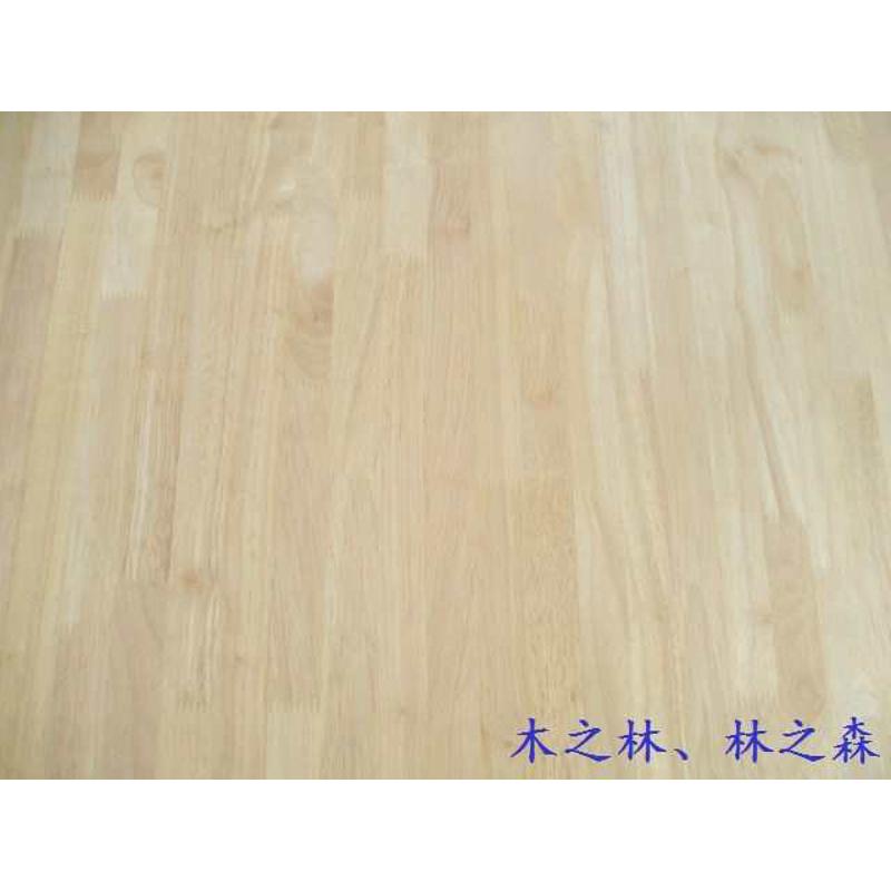 木之林AA级进口橡胶木指接板8-40mm橡木实木板材衣柜橱柜家具楼梯