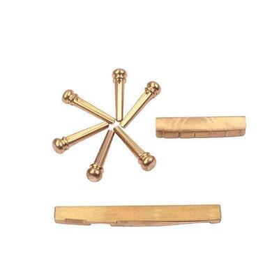 Guitar Bridge Tailpiece Rest Electric Acoustic with Nut