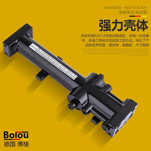 隐形木门闭弹门器暗藏式032关门器酒店门馆门门簧哑黑款闭宾门器