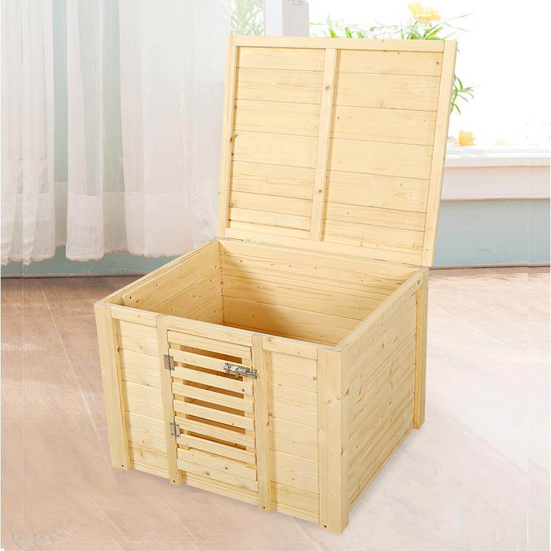新款厂直销 季实木产房箱狗窝猫窝幼崽房松木家宠物狗屋猫屋子 四