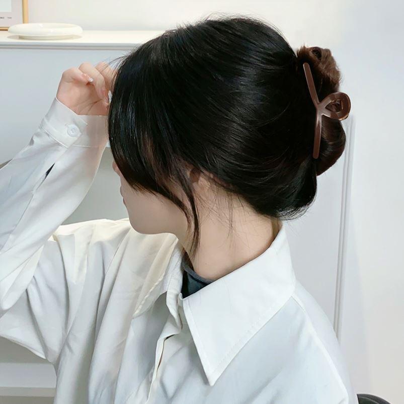 后脑勺适合发夹头发夹子醋酸发饰图片