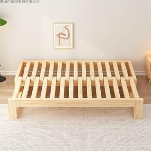 z%实沙发床多体功能折发叠床抽拉床蹋木蹋米床382沙床一两用伸缩