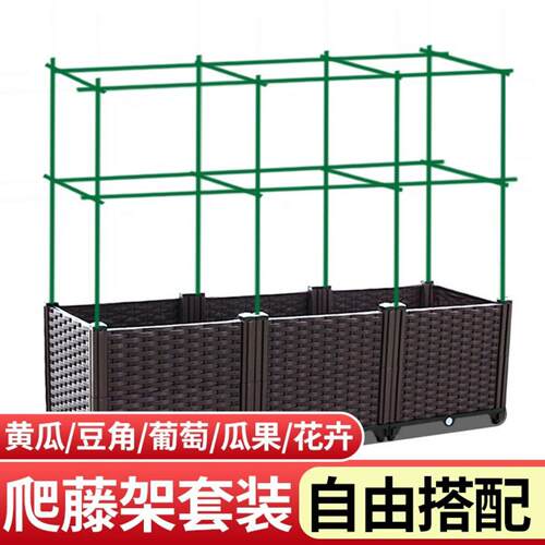 爬藤架黄瓜搭棚种菜葡萄杆子专用植物瓜果西红柿月季搭架杆丝瓜架