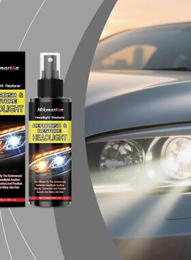 Hikmarion Car Headlight Care Solution - A convenient and glo