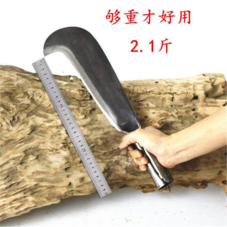 割草刀砍树刀砍竹刀砍柴劈柴刀阳江刀开路刀弹簧钢锻打刀农用镰刀