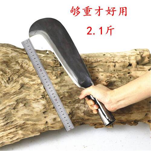 割草刀砍树刀砍竹刀砍柴劈柴刀阳江刀开路刀弹簧钢锻打刀农用镰刀