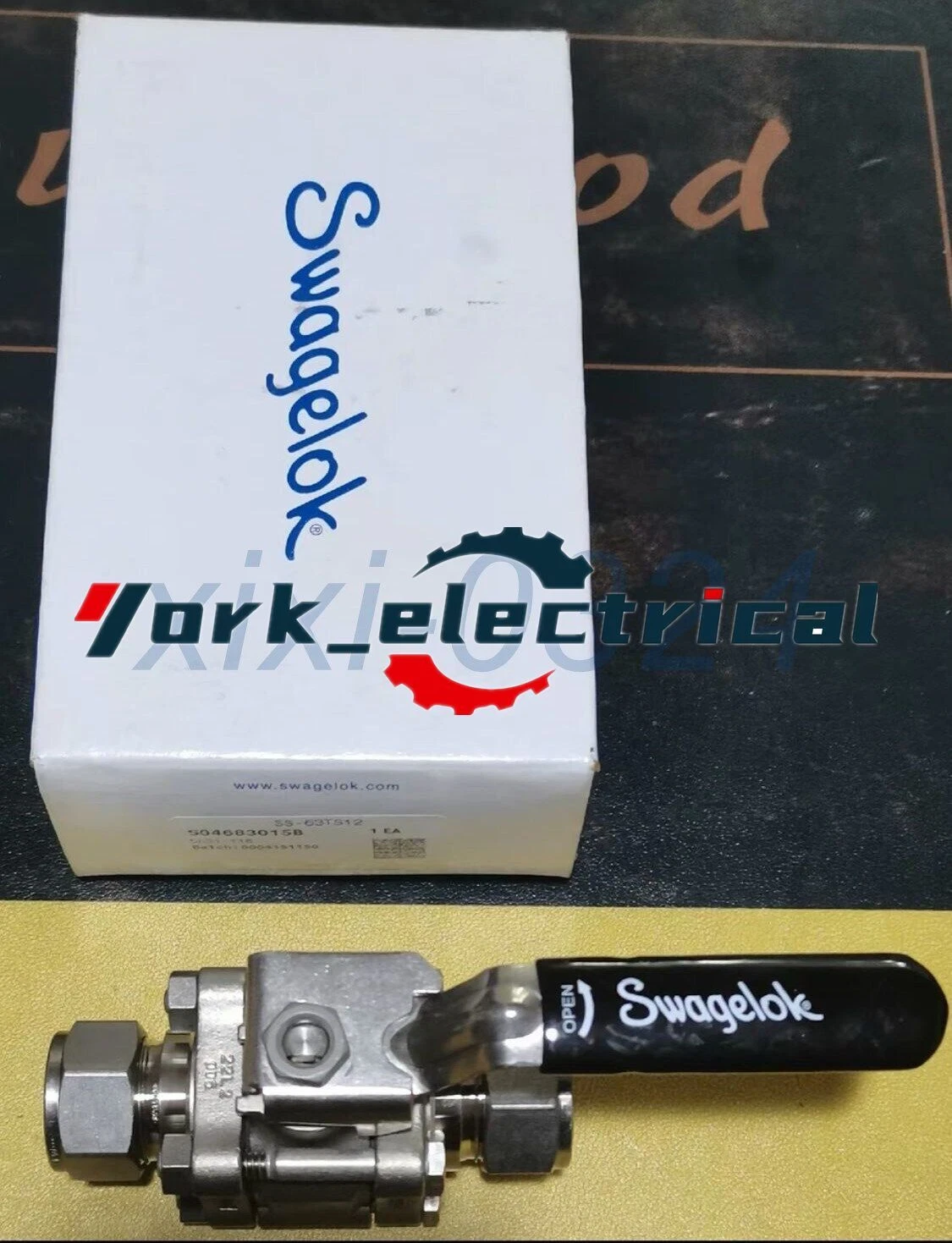 1件装全新世伟洛克SS-63TS12 3件60系列球阀DHL