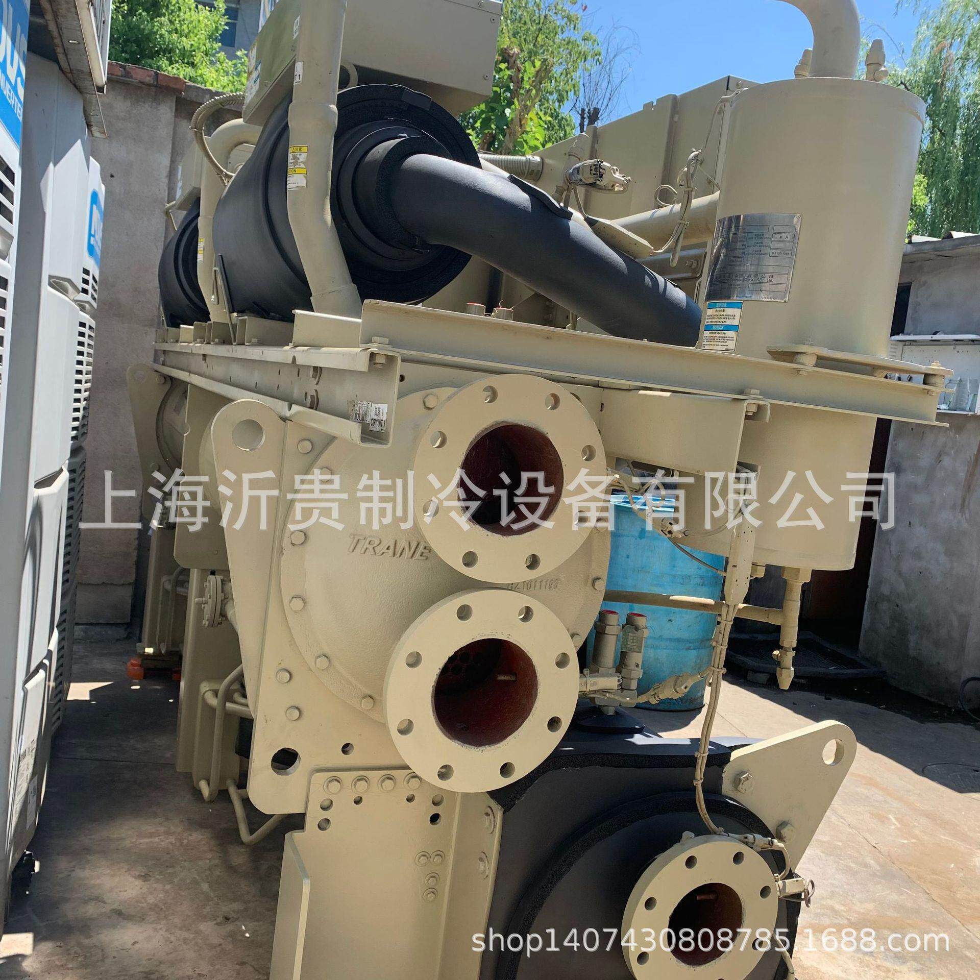 RTWD特灵螺杆式水地源热泵机组48万大卡 二手中央空调工业冷水机