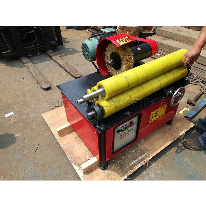 五金管材打磨抛光机小型圆管除锈磨光设备车辆仪表配件打磨机