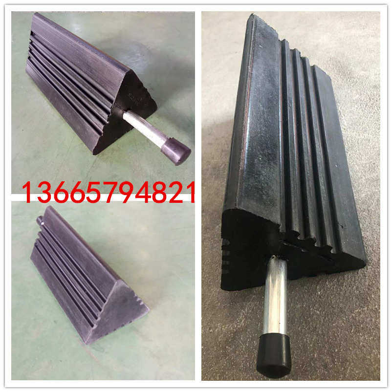 汽车轮胎固定器止滑止退器挡轮块橡胶止胎器防止溜车半挂车三角木