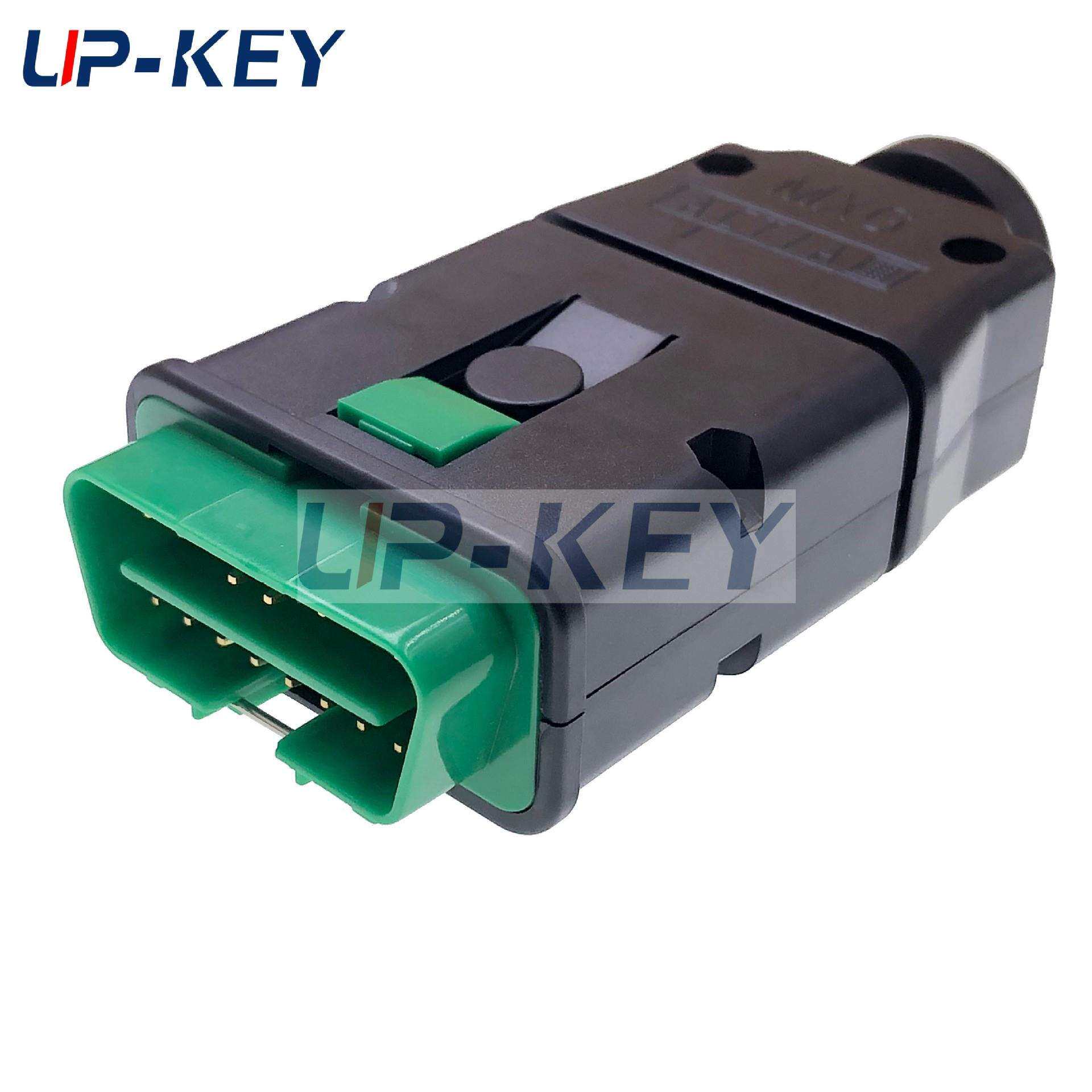 OBDII汽车诊断插头J1962车载连接器OBD2接头原车故障诊断测试头