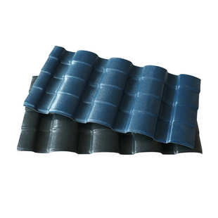 饰瓦 山庄装 农村改造房顶瓦厂家批发 屋顶雨棚 ASA树脂仿古小青瓦