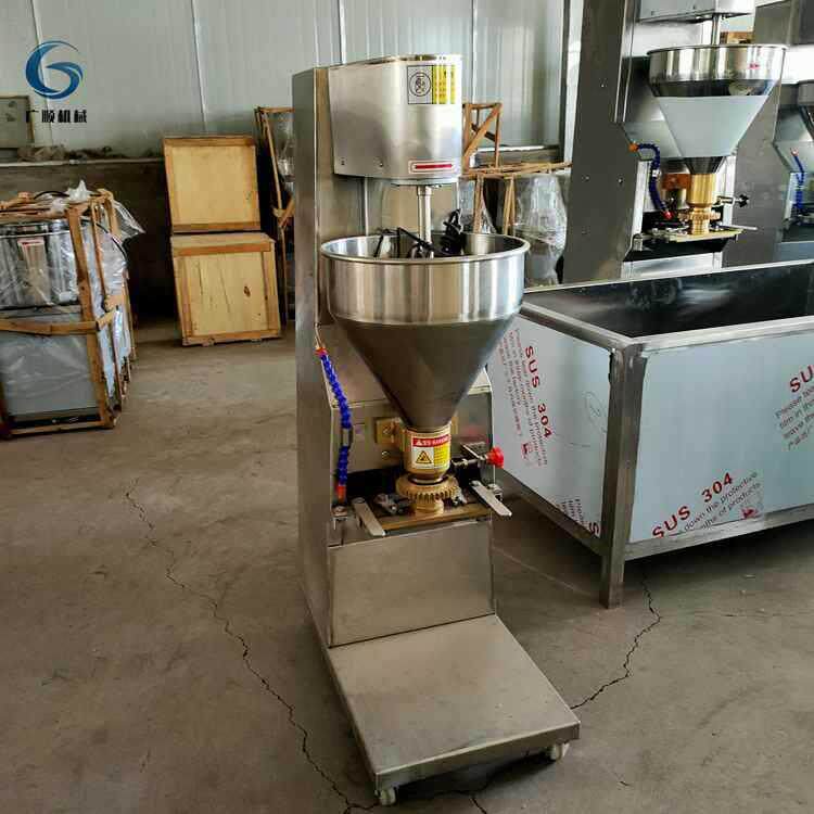 立式 牛肉实心丸全套机器 海鲜丸子成型丸子设备 猪肉肉圆丸子机