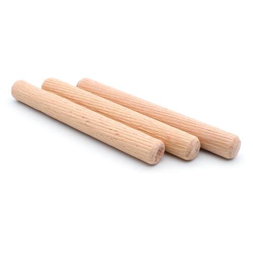 新品 榉木圆木榫 木梢M12X60直纹木塞 家具件三合一连接1000粒