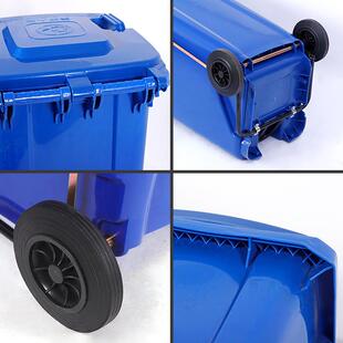 圾加厚脚662踩环卫垃圾桶商用垃带盖大饮容量餐物业小桶区分类垃