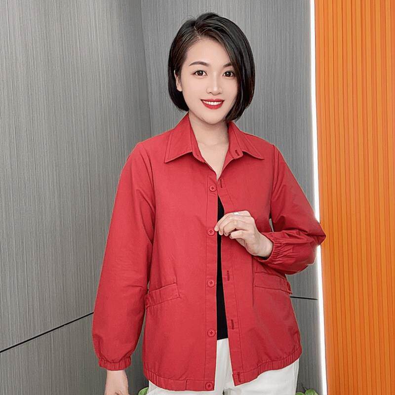 极速中年妈妈春装外套气质长袖衬衫女上衣J洋气薄款开衫2026新款