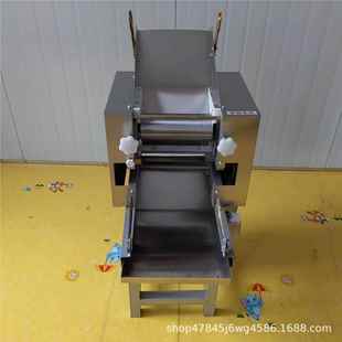 宽细可调不锈钢商用压面条机 面4型食用面条机 多140用压面条堂设