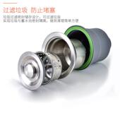 厨房洗菜盆落水器下水管配件洗碗池排水管下水器防臭套装