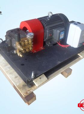 GYB-1500bar船体水喷砂除锈清洗机小型三柱塞高压泵除漆清洗设备