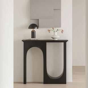 现代进极简轻奢入户门正269对高端玄关桌柜感门靠墙艺厅术玄关端