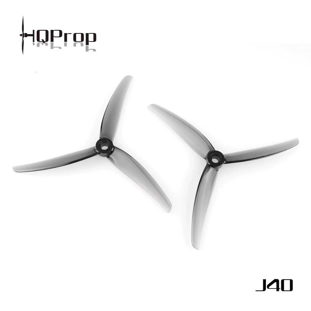 HQPROP J40 5寸桨叶R37螺旋桨5137穿越机5寸螺旋桨FPV竞速桨透黑