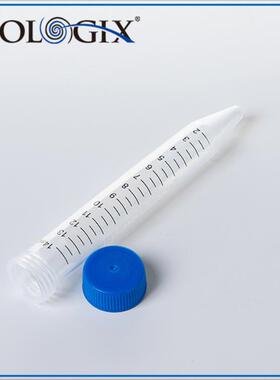 10-9152巴罗克15ml蓝盖灭菌袋装锥底离心管可书写标签标记