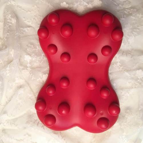 高档日式无指压按器肩肩胛骨按摩垫腰痛垫物摩腰理按压辐射