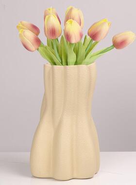 创RHT大口径花器简约件欧式干花峰恋花瓶艺术摆意装样板房售楼处