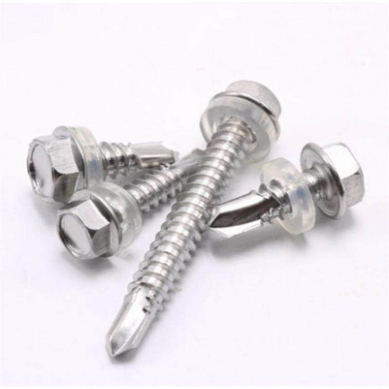 热4卖10不锈外六角钻尾螺钉 钢彩钢瓦钉燕尾丝钉 螺自钻自攻,五金/工具,螺钉,淘宝优惠券,粉丝福利购,淘宝优惠卷