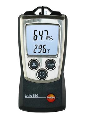 德图testo610/625温湿度计室内空气电子工业用露点干湿温度湿度表
