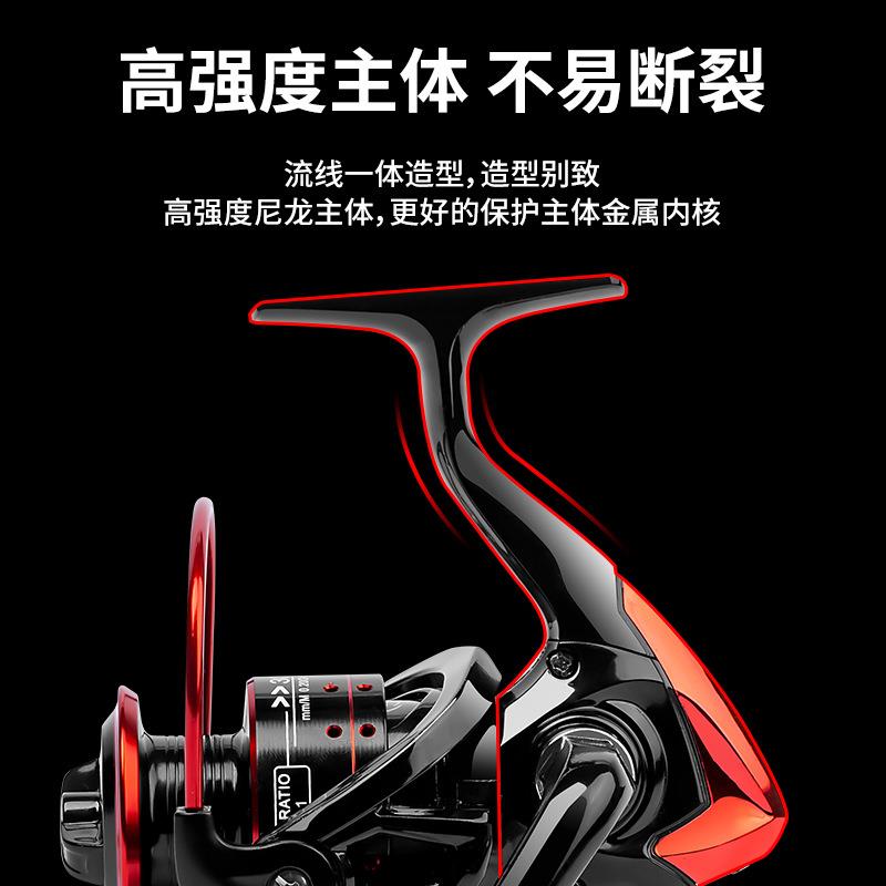 新款直销纺车轮路亚轮鱼竿渔轮海竿全金属鱼轮跨境金属渔线轮渔具