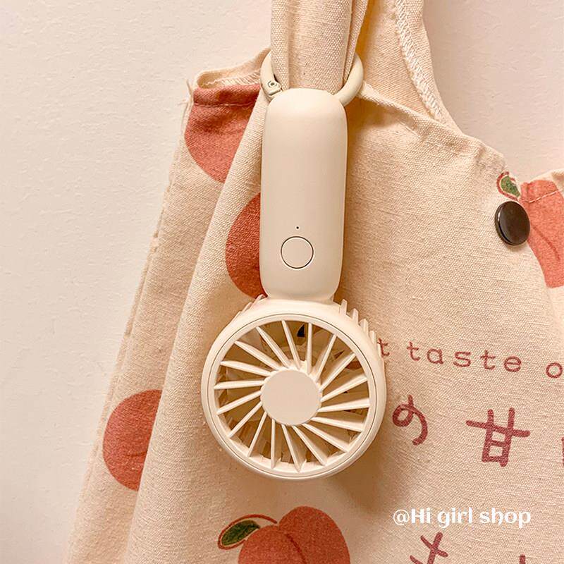 迷你手持小型风扇学生专用随身携带可挂包宿舍充电款桌面静音电风